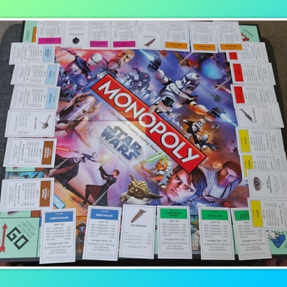 Star Wars 2008 Monopoly The Clone Wars. - Picture 5 of 8